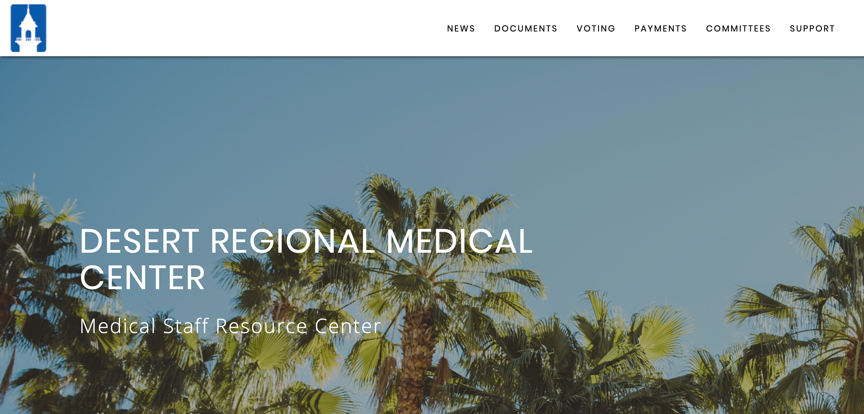 Tenant Health Homepage Screenshot